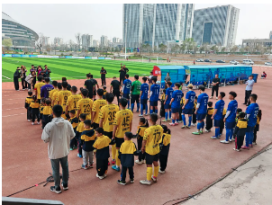 绿茵驰骋展雄风，安居同心助梦行——莒县足球队2026日超联赛主场首战激情开赛